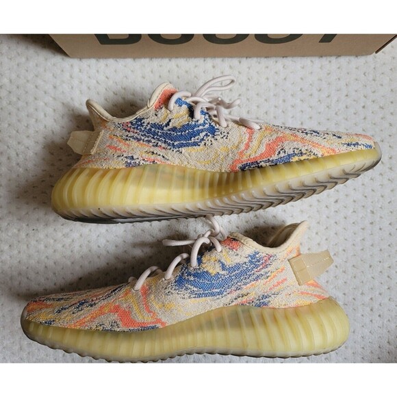 adidas Yeezy Boost 350 V2 Low MX Oat GW3773 Size 8 EUC - Picture 4 of 9